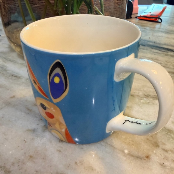 MAXWELL & WiLILLIAMS 12oz Australia Kangaroo Blue Porcelain Mug by PETE CROMER - Picture 4 of 7